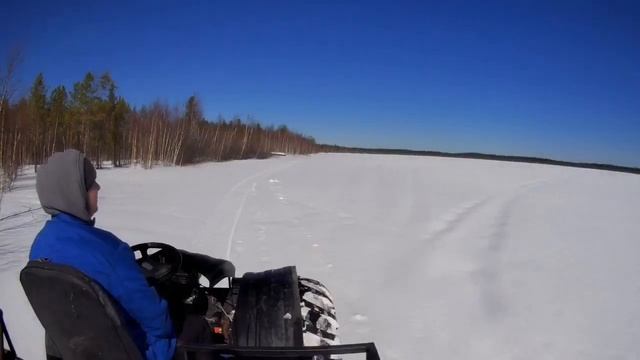 Каракат Зис-5 по снегу / Каракатим на рыбалку. смотреть онлайн