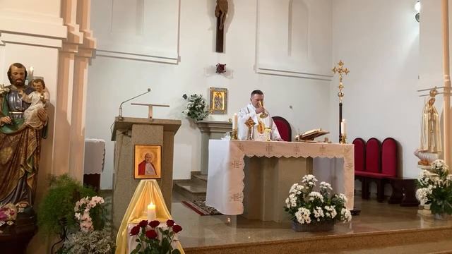 Св. Месса - суббота 22.10.2022 в 18.15, Розарий смотреть онлайн