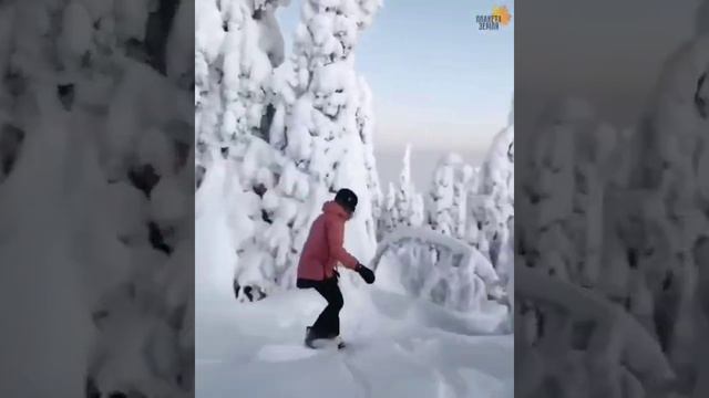 Лапландияиеми, Финляндия🇫🇮Роаниеми - родной дом Санта Клауса.