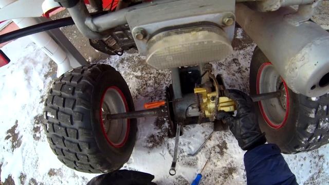 Болтается тормозной суппорт! Что делать? Стучит задний тормозной суппорт на Квадроцикле IrbisAtv250
