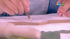 УМЕЛЫЕ РУЧКИ" ГЛИНЯНОЙ ДОМИК-СВЕТИЛЬНИК  СВОИМИ РУКАМИ "