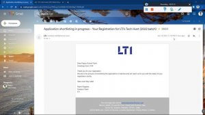 LTI 2022 BATCH Big Update Application Approved & Registration Awaiting Approval Status Detailed Inf