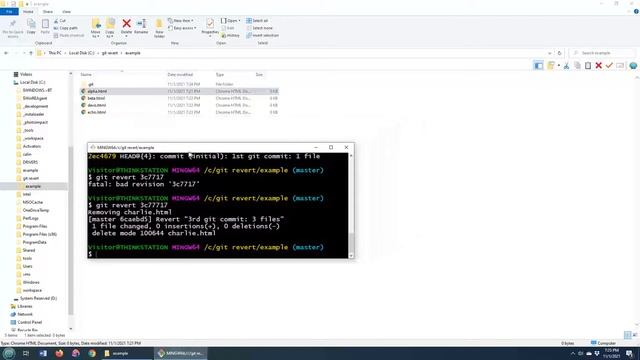 Git Revert Tutorial