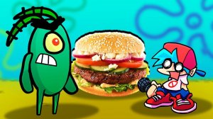ПЛАКТОН хочет Формулу КрабсБургера во Friday Night Funkin' VS PLANKTON