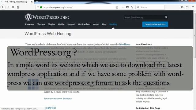 Difference Between Terms Wordpress, Wordpress.org and Wordpress.com | WordPress Training Part3