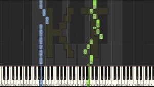 An Enigmatic Encounter [Undertale Last Breath - Phase 3] - Medium Mode [Piano Tutorial] (Synthesia)