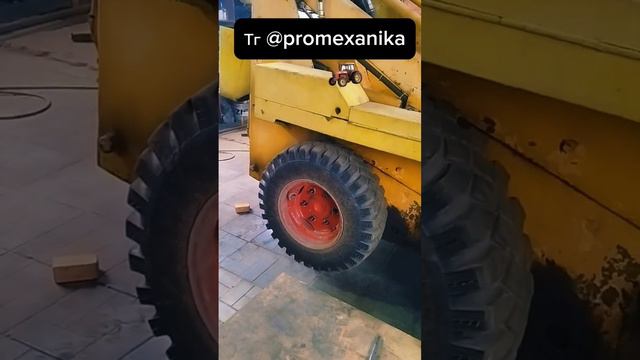 Проблемы с полуосью. Наш тг @promexanika #врек #погрузчик