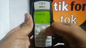 nokia 1100 restore factory settings code