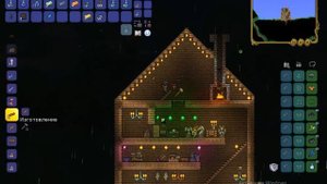 Как сделать лестницу в Terraria