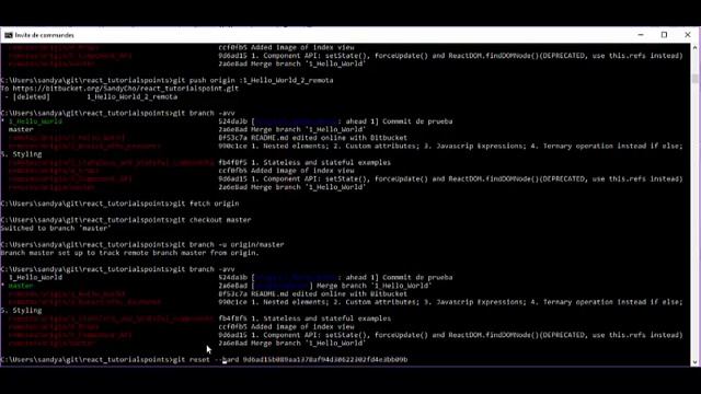 Git for monkies: Commit delation in local and remote repository смотреть онлайн