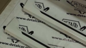 Комплект порогов для Лада Калина 2 Спорт, от ДЕТАЛЬКАР
