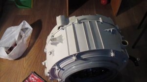 Диагностика, разборка и замена крестовины на стиральной машине LG, 1 часть.