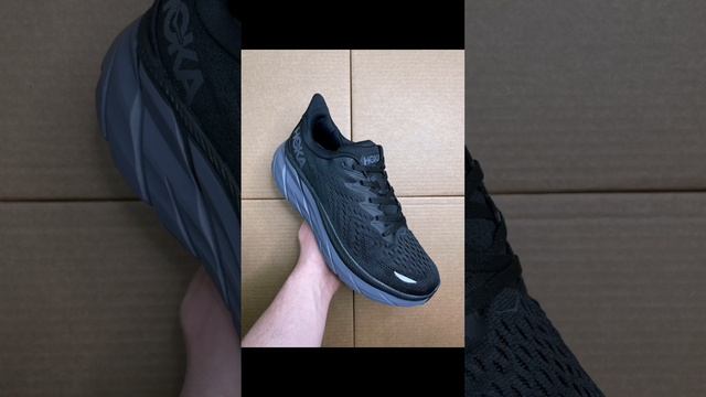 Кроссовки Hoka One One Clifton 8 (черные).
