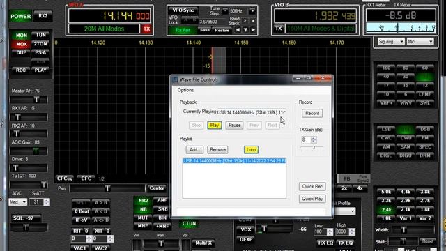 Thetis Equalizer Settings Part3