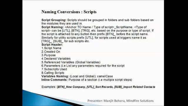 FileMaker Coding Standards and Management Best Practices