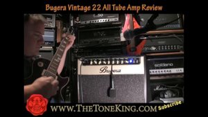 TTK's Closer Look at the Bugera V22 Vintage 22 1x12 Tube Combo Amp Review Demo