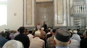 Русский принял ислам в мечети с.доргели