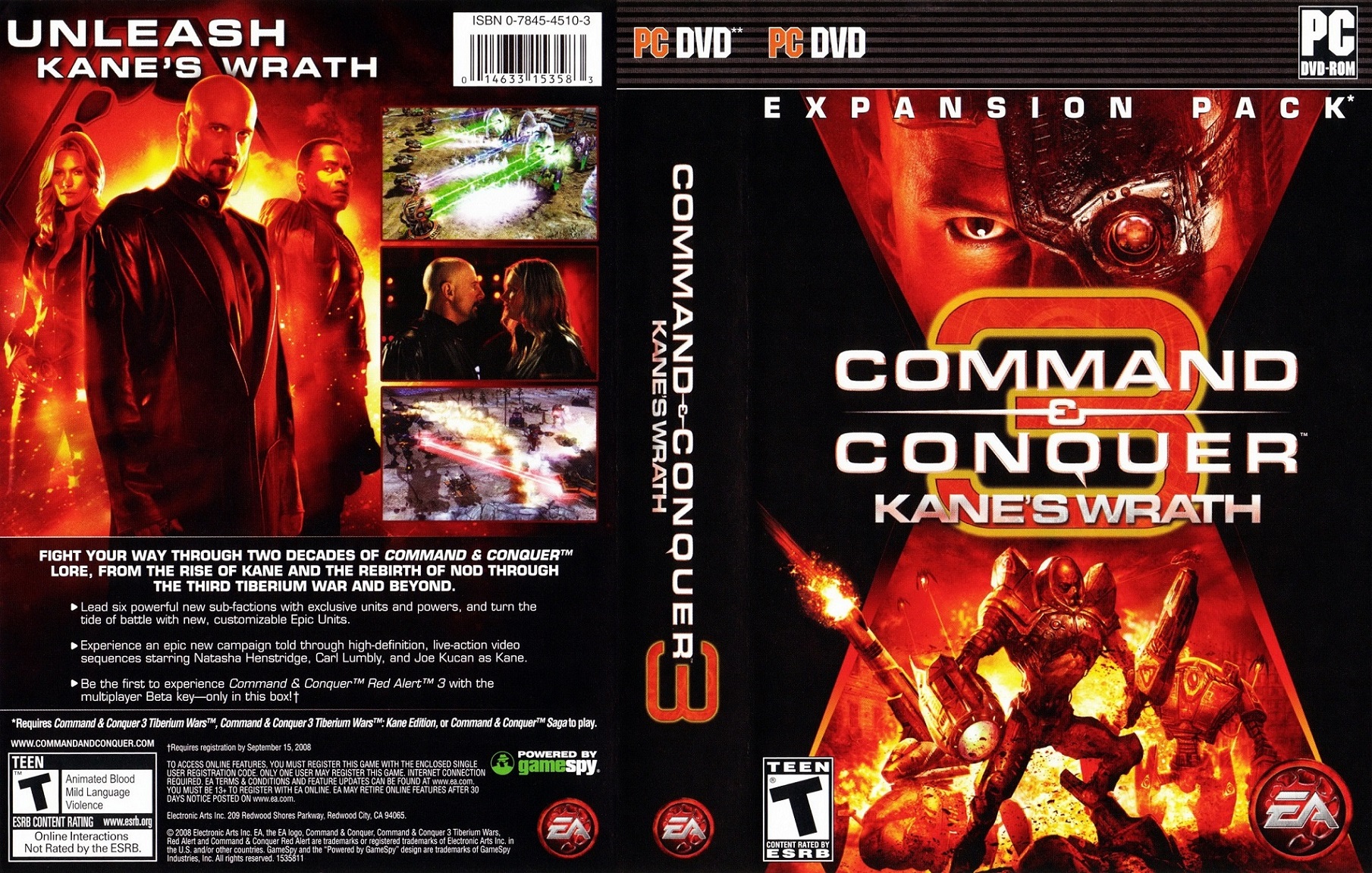 Command and conquer 3 kane s wrath стим фото 1
