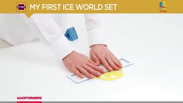 Magformers Магформерс Магнитный конструктор My First Ice World Ледяной мир с 3 лет