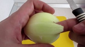 как это сделать - хризантема из лука