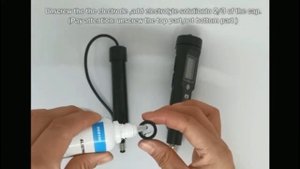 DO-9100 Dissolve oxygen meter calibration