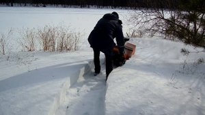 Начинаем добычу сапропеля .Часть 1
