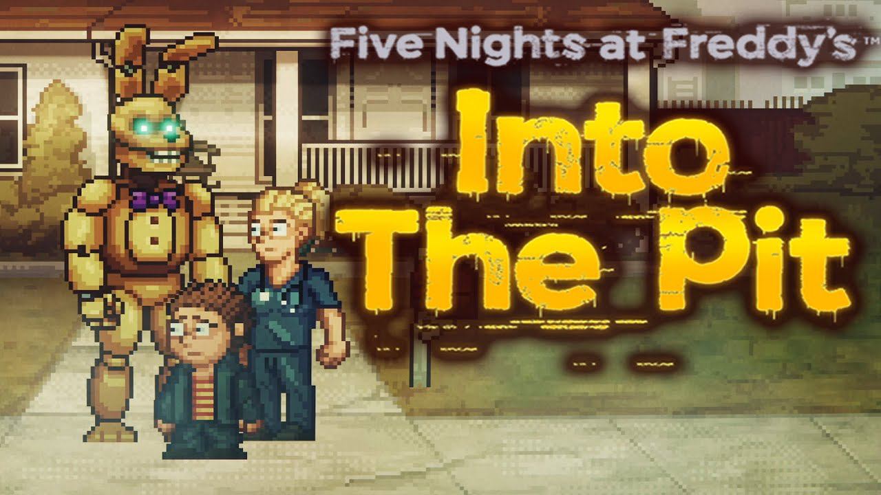 Кролик, мама, я "Cчастливая семья"!!!  Прохождение  Five Nights at Freddy's: Into the Pit #2