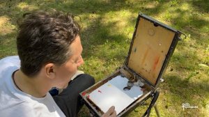 Этюдник на пленэре