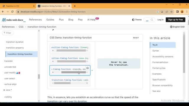 Transition Property In CSS | Creating Transition in CSS.