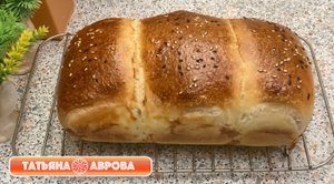 Хлеб молочный на закваске из пшеничной муки высшего сорта