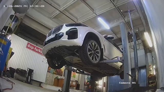 Установка фаркопа на BMW X5 (G05) 2021 год. Aragon, арт. E0806CA