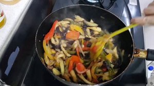 Жаренные баклажаны с перцем  по-корейски!!! Кадича от Svetlana Gotovit!!!