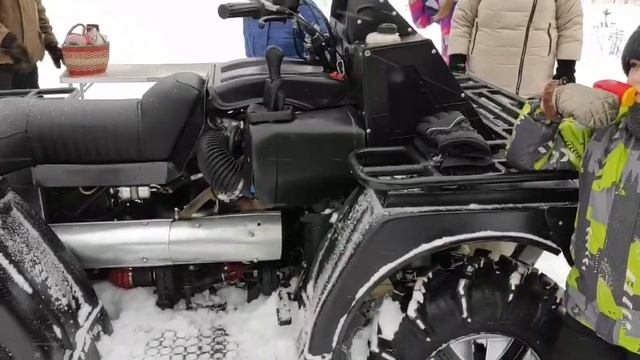 Квадрик Меготрон. Самодельный квадроцикл из ВАЗ. смотреть онлайн