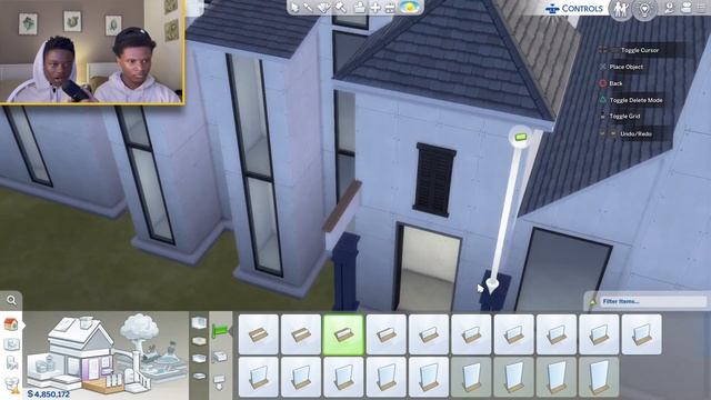 Building a Celebrity Family House in THE SIMS 4 (Exterior Design)