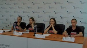 Брифинг представителей Луганской федерации джиу-джитсу об итогах участия в турнире в Ростове-на-Дону
