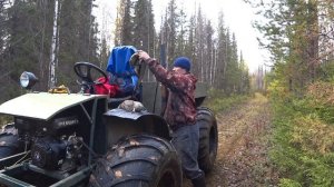 ОХОТА / ПОЕЗДКА НА КАРАКАТЕ В ТАЙГУ. СБОР ПРИРОДНОГО УТЕПЛИТЕЛЯ.