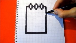 Календарь 31 Декабря Как рисовать по клеточкам How to Draw 31 December Calendar Pixel Art