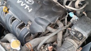 Запуск и работа контрактного двигателя 1NZFE на TOYOTA SUCCEED 2006 г.в. 4WD, кузов NCP55.