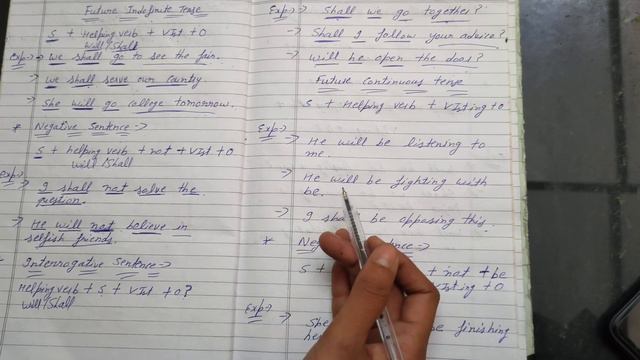 Explain Simple future tense and future continuous tense смотреть онлайн