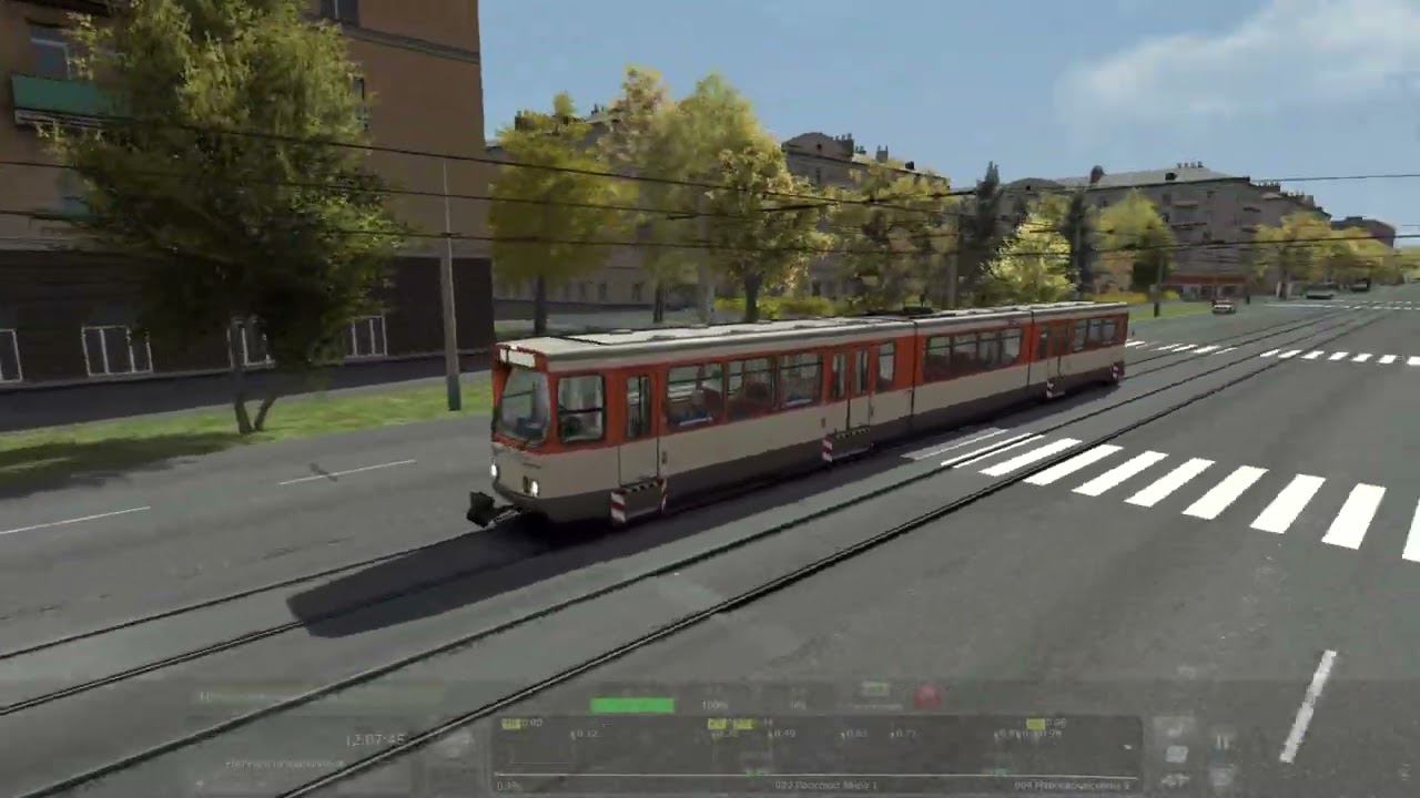 Train Simulator classic Гориславль 0.8 обзор карты. смотреть онлайн