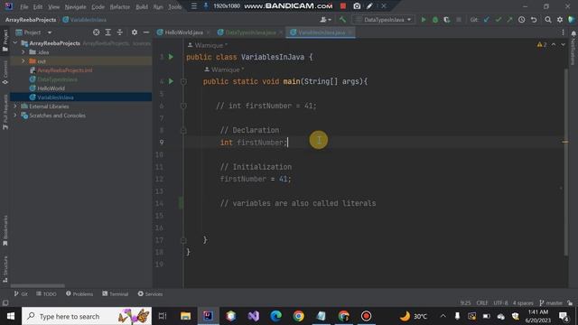 Reserved Keywords in Java | Java Class #8