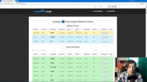 КРИПТОВАЛЮТА БЕСПЛАТНО! СЕРВИС ПО ПОИСКУ AIRDROP КРИПТОВАЛЮТЫ ICO ПРОЕКТОВ