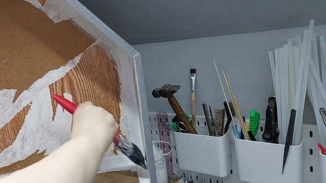 Преображение старой полочки. Декорирование. DIY shelf decoration смотреть онлайн