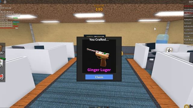 crafting ginger luger in roblox murder mystery 2! смотреть онлайн