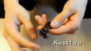 Перекидные четки из хлеба