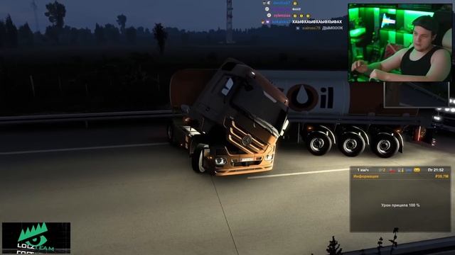 ВОВАНЫЧ ВПЕРВЫЕ НЕ ДОВЕЗ ГРУЗ | ХУДШАЯ ПОЕЗДКА | Euro Truck Simulator 2 смотреть онлайн