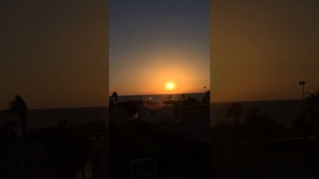 Sunset in Paphos Time Lapse - Kefalos Beach Hotel, Paphos, Cyprus