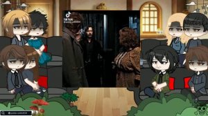 Twilight react to Harry Potter •Cullen family• [02/02]