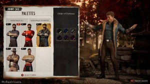 Mortal Kombat 1 - Johnny Cage Skins and Gears