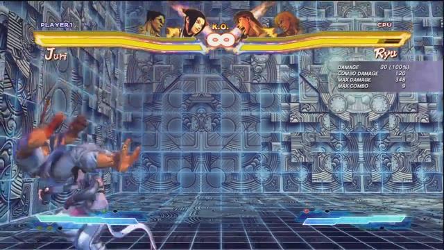 Street Fighter 4 X SFxT Juri : A comparative look at Juri смотреть онлайн